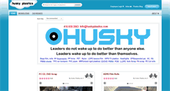 Desktop Screenshot of huskyplastics.com